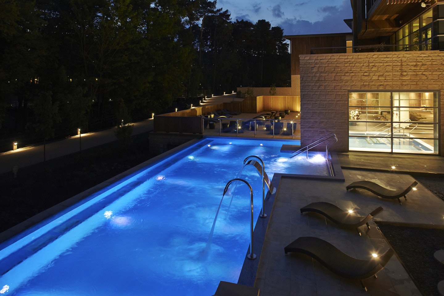 Woburn Forest outdoor pool