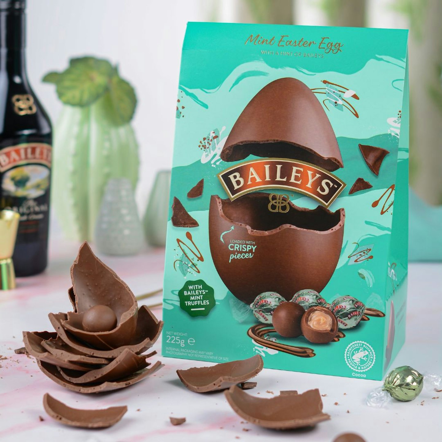 baileys mint chocolate easter egg