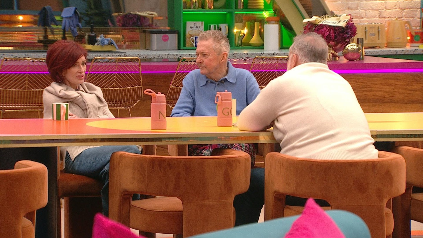 Sharon and Louis were reunited on last year's Celebrity Big Brother