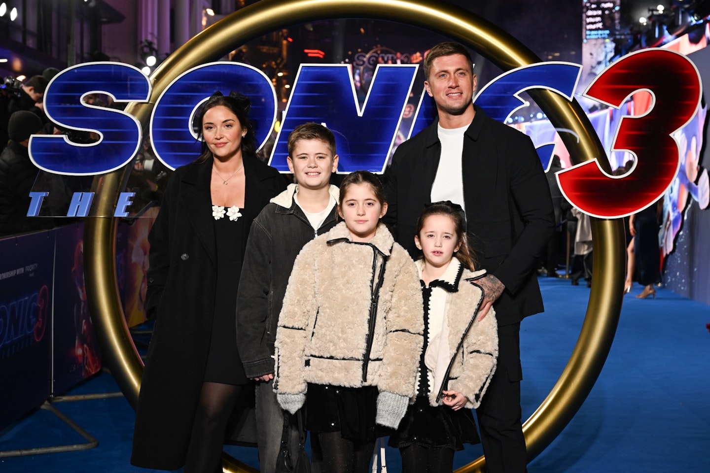 Jacqueline Jossa and family
