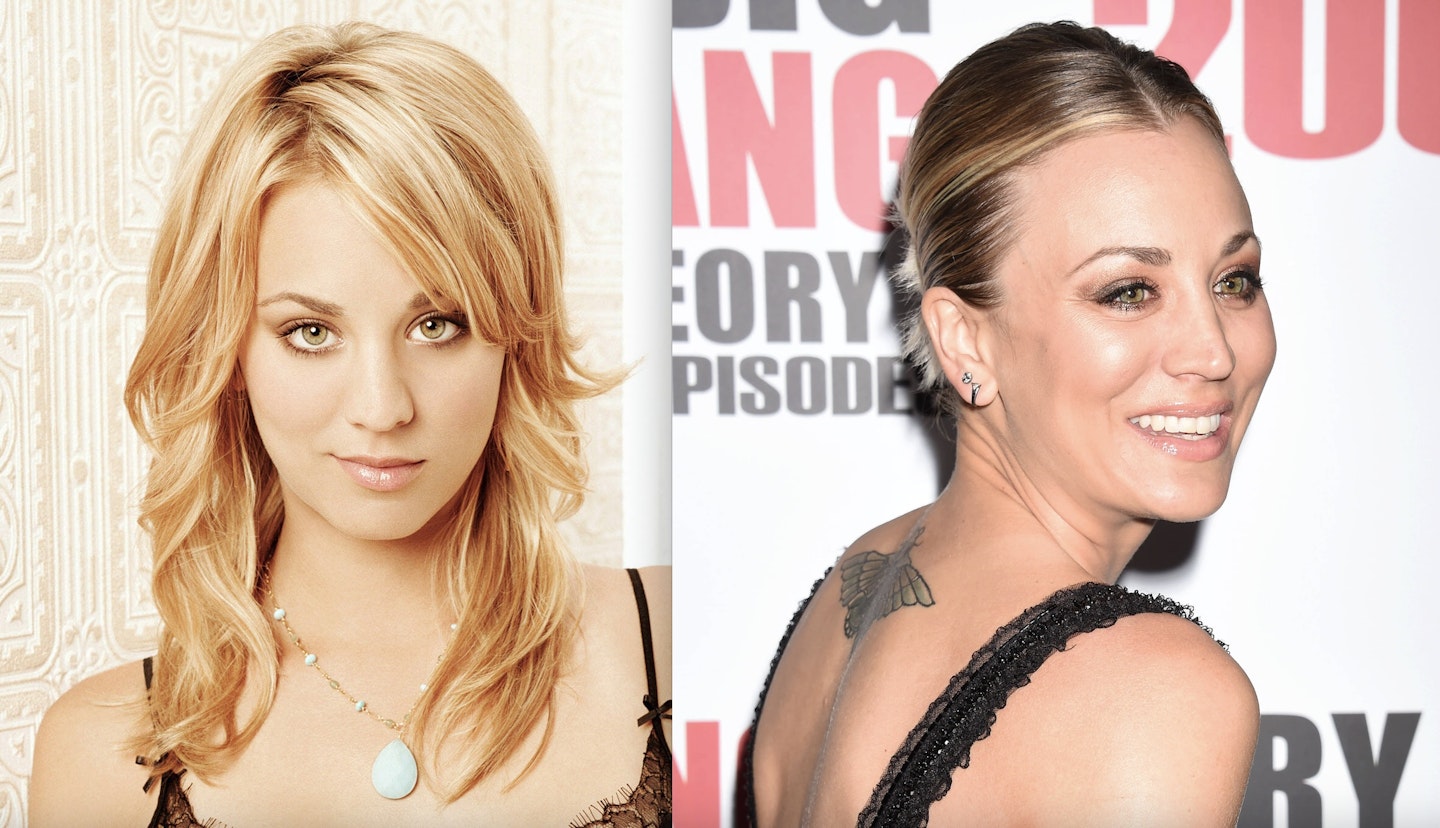 kayley cuoco before and after