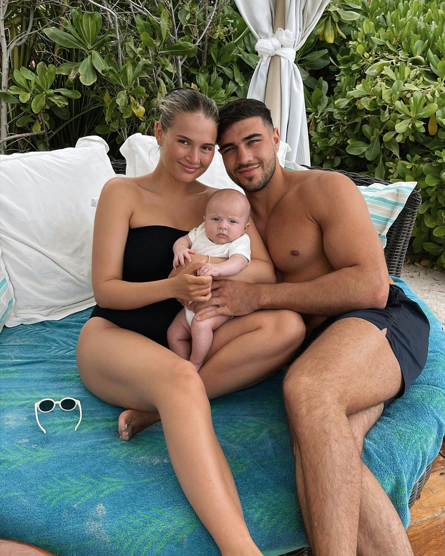 Molly Mae, Tommy, and daughter Bambi
