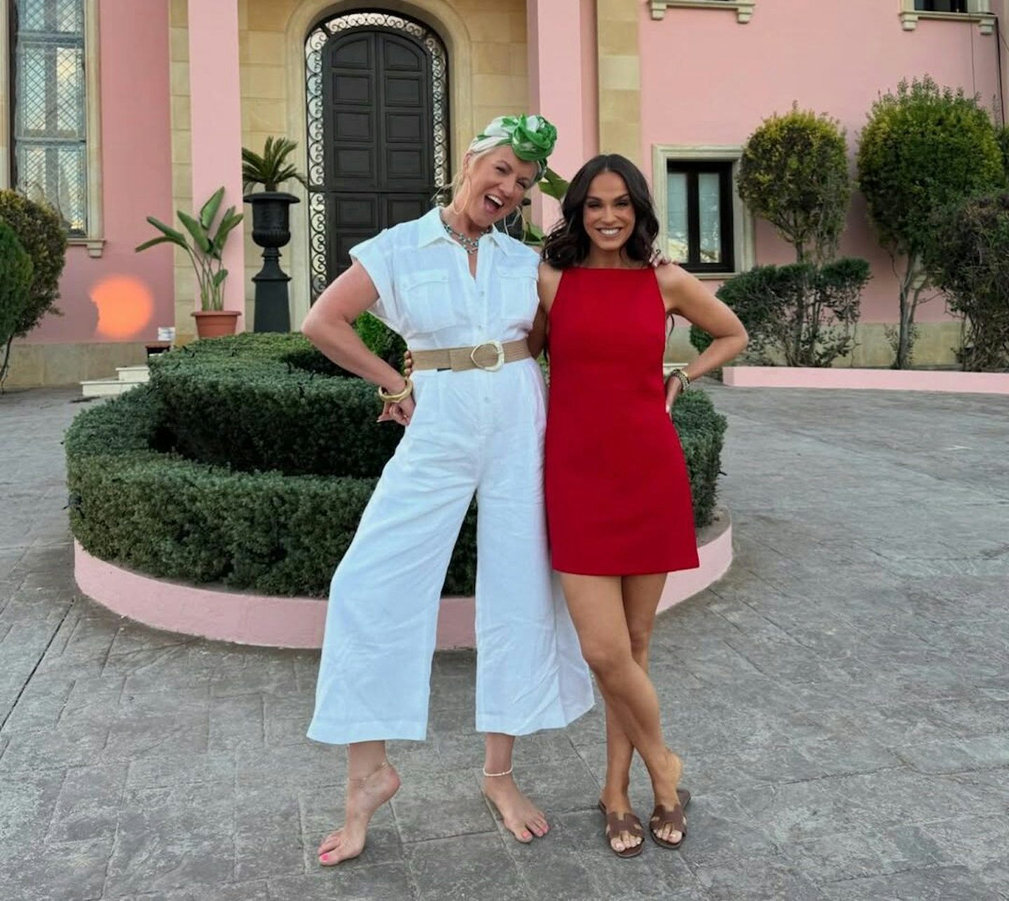 Vicky pattison red dress