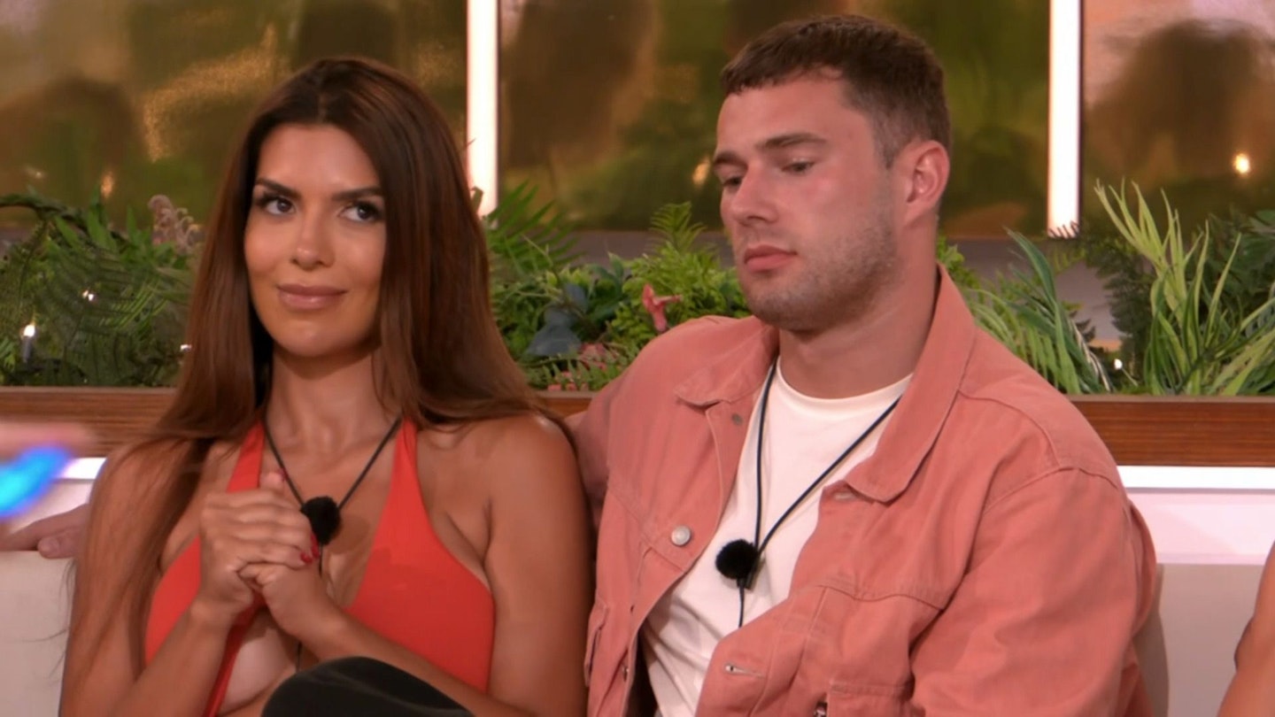 Ekin-Su and Curtis on Love Island All Stars
