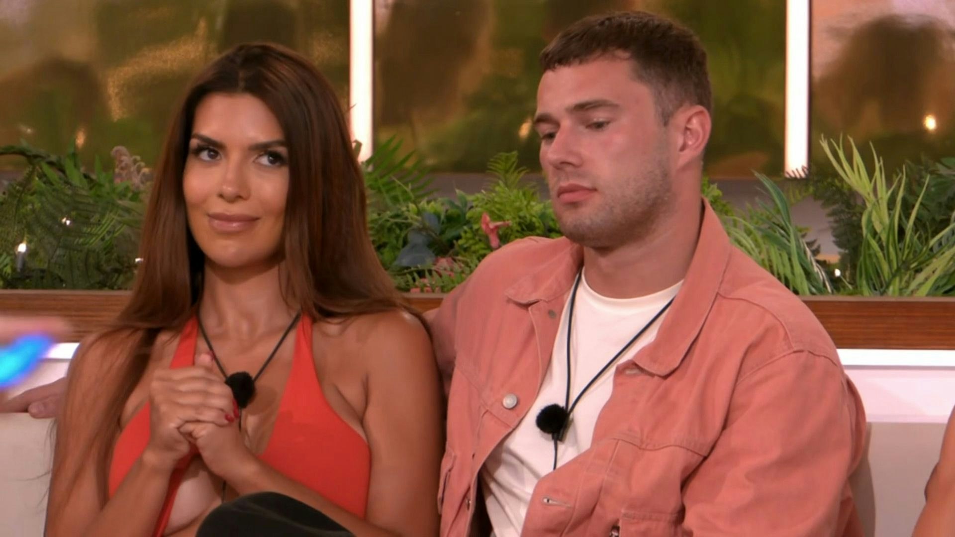 Ekin-Su and Curtis on Love Island All Stars