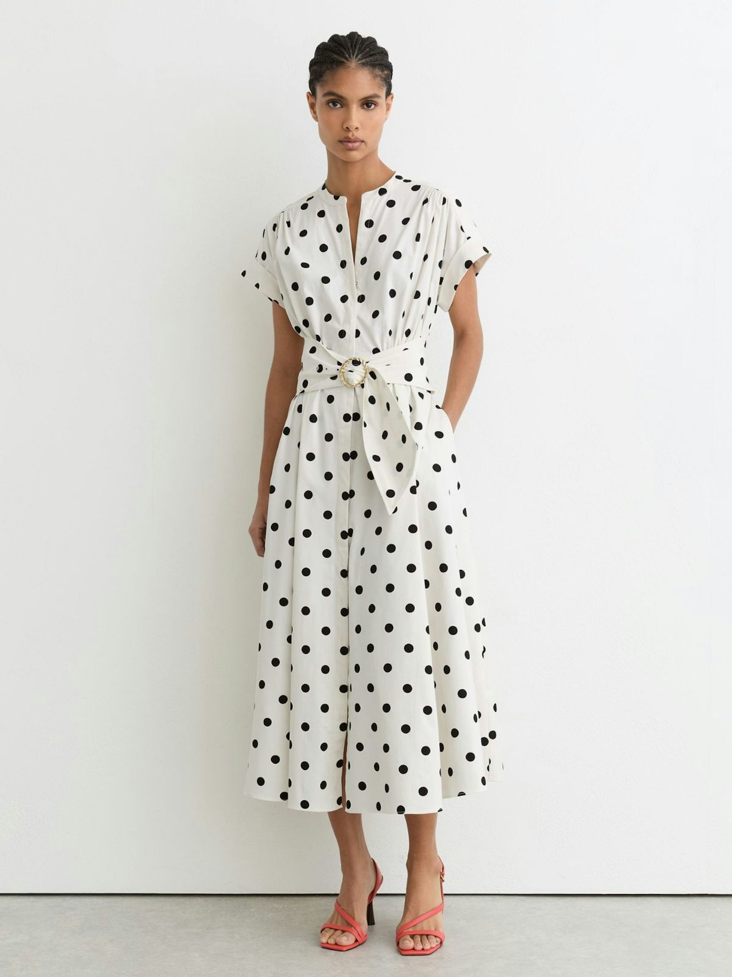Colorful Polka Dot Dress - LA Soul Inc