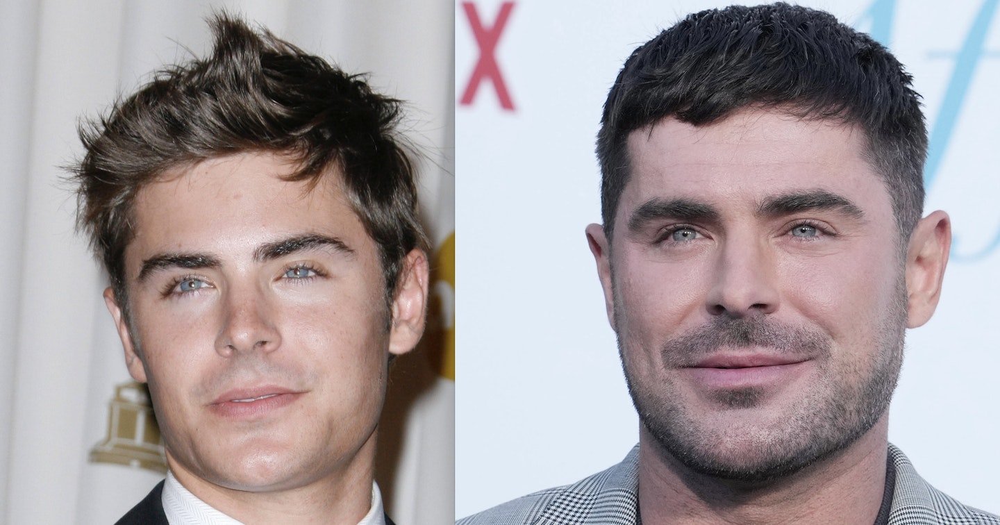 zac efron before and after