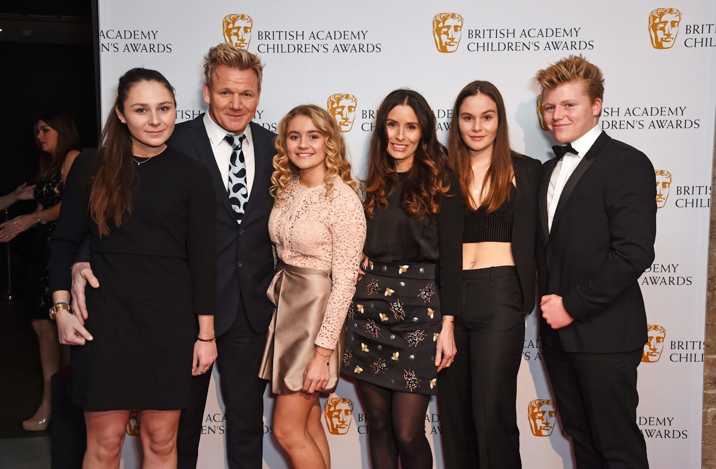 Megan Ramsay, Gordon Ramsay, Matilda Ramsay, Tana Ramsay, Holly Ramsay and Jack Ramsay