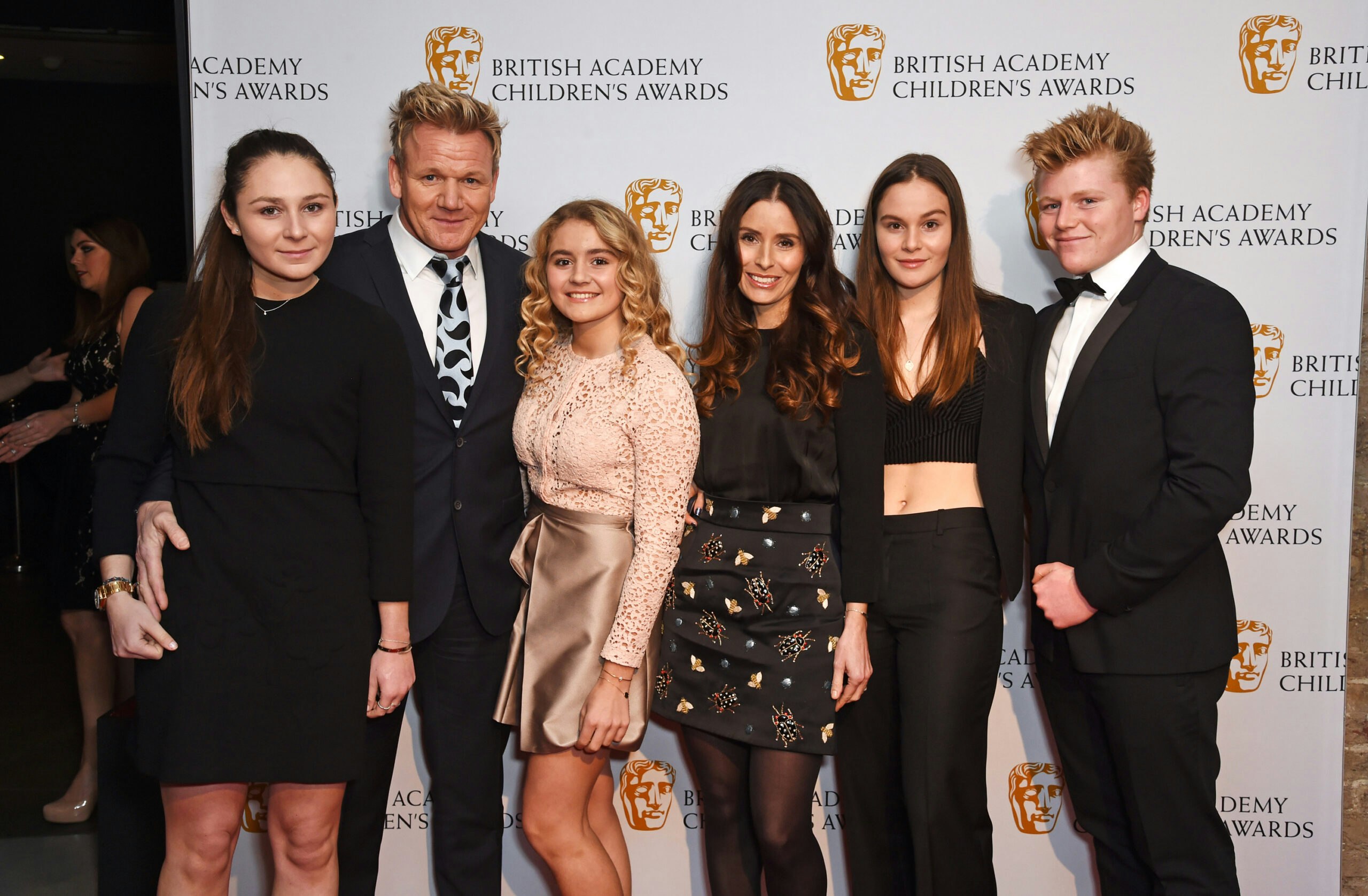 Megan Ramsay, Gordon Ramsay, Matilda Ramsay, Tana Ramsay, Holly Ramsay and Jack Ramsay