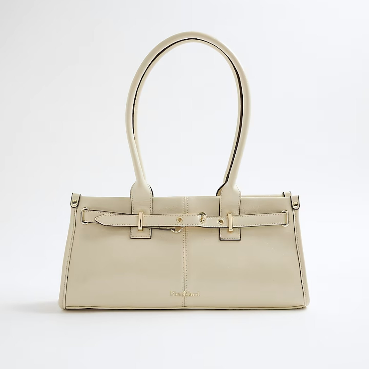 river island white shoulder bag