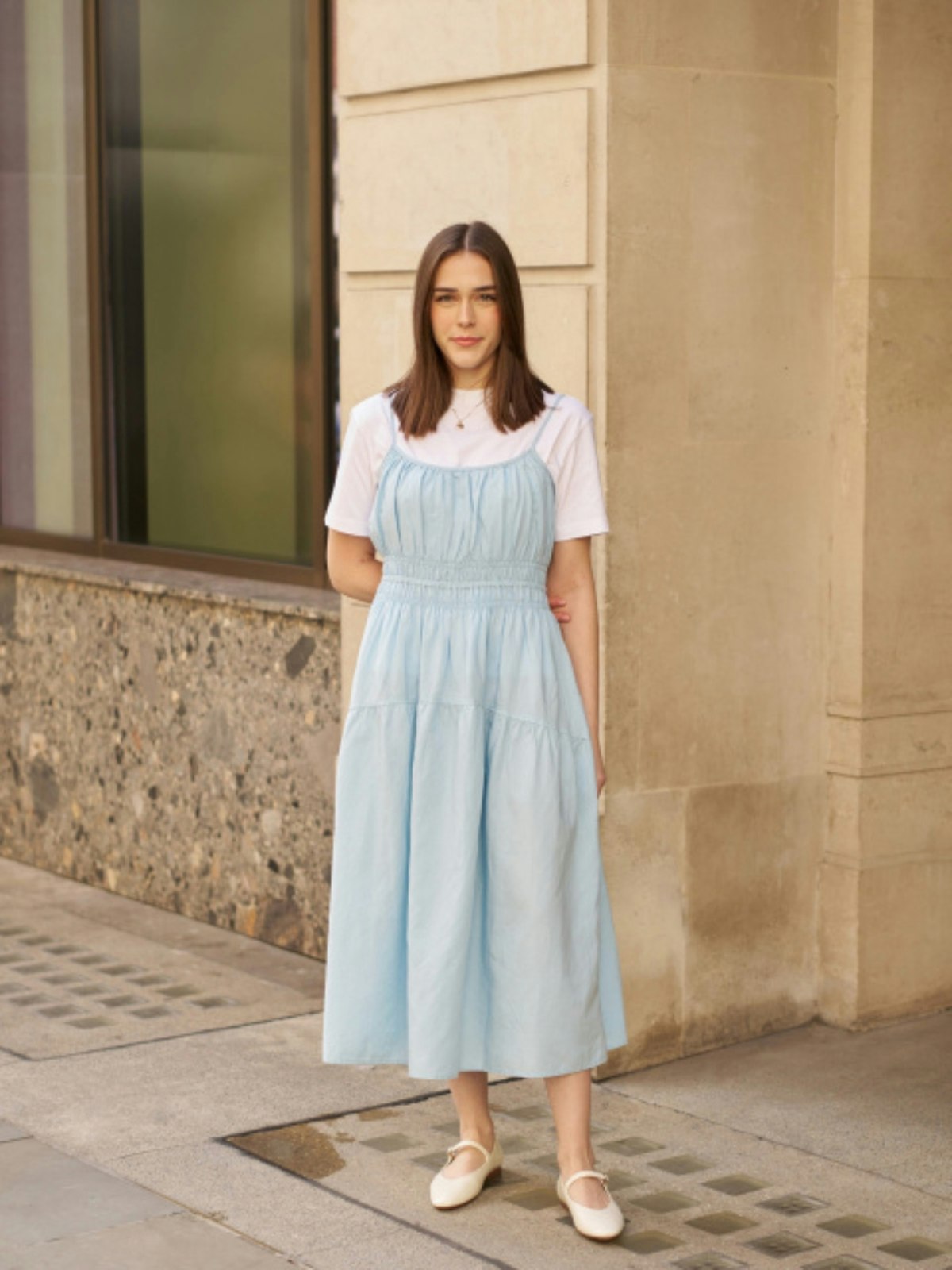 Uniqlo-Linen-Blend-Camisole-Dress