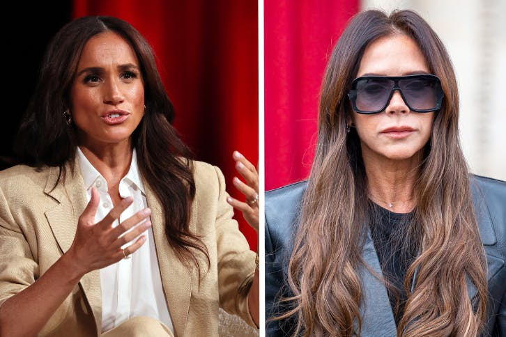 Meghan Markle Victoria Beckham
