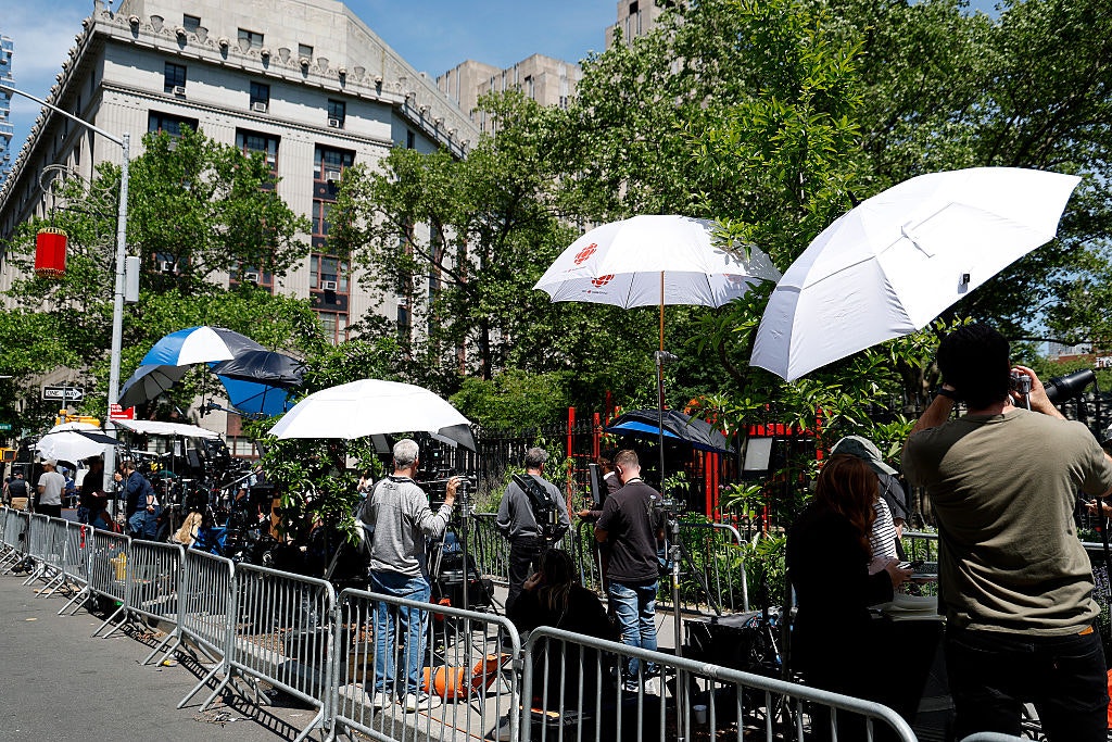 media camp outside diddy