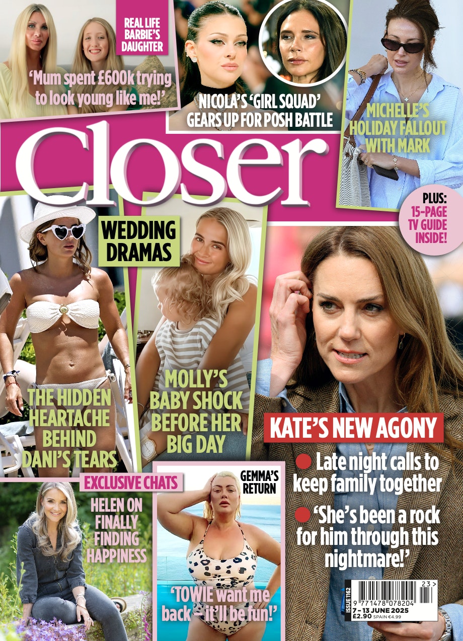 Closer magazine cover