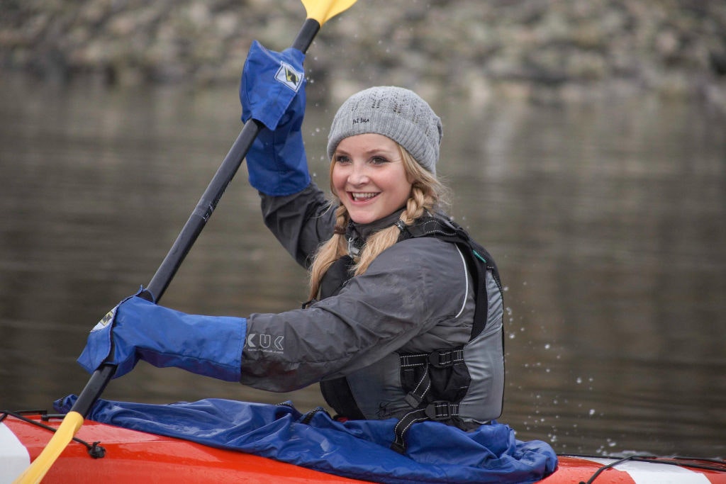 Helen Kayaking