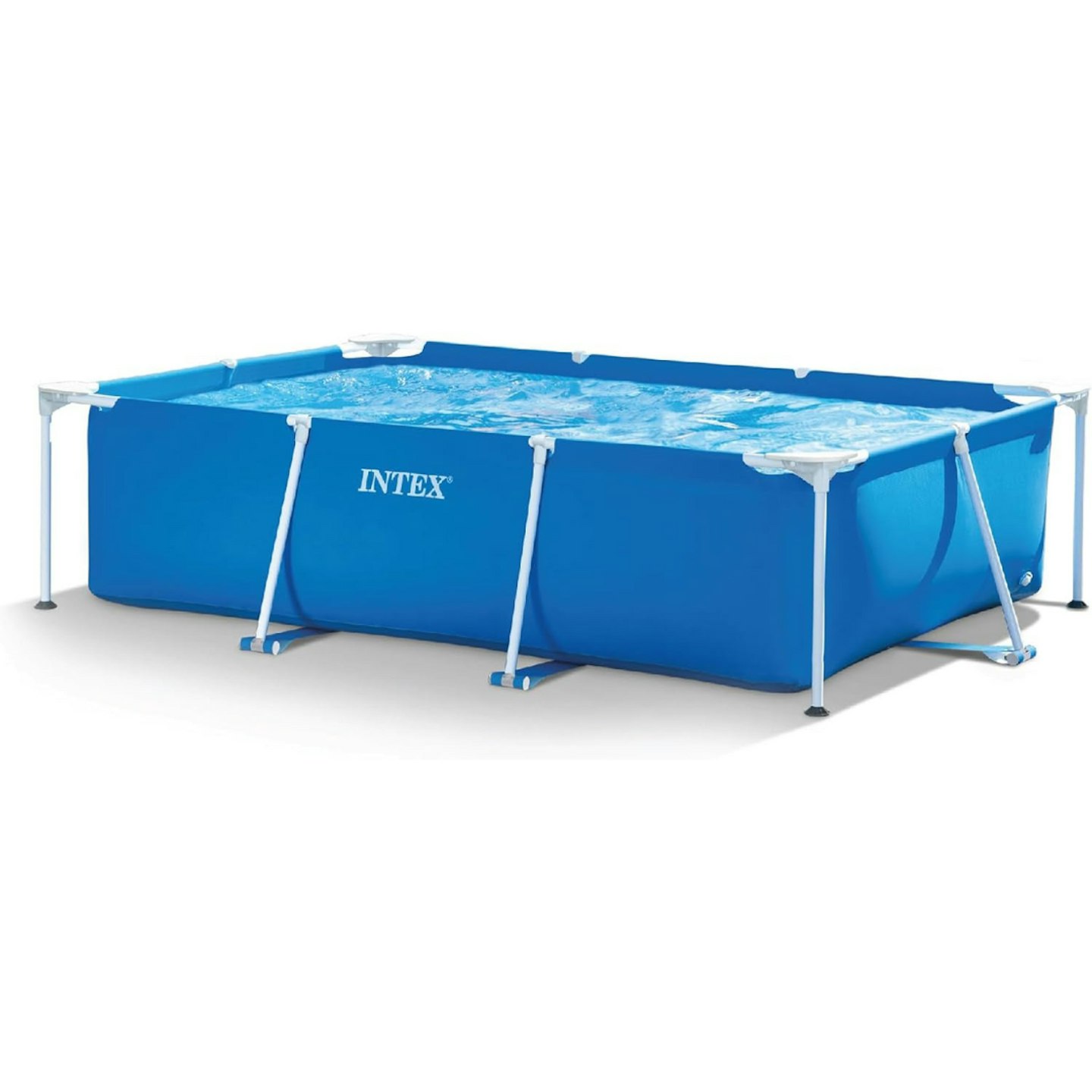 INTEX | 28272 Metal Frame Rectangular Outdoor Swimming Pool