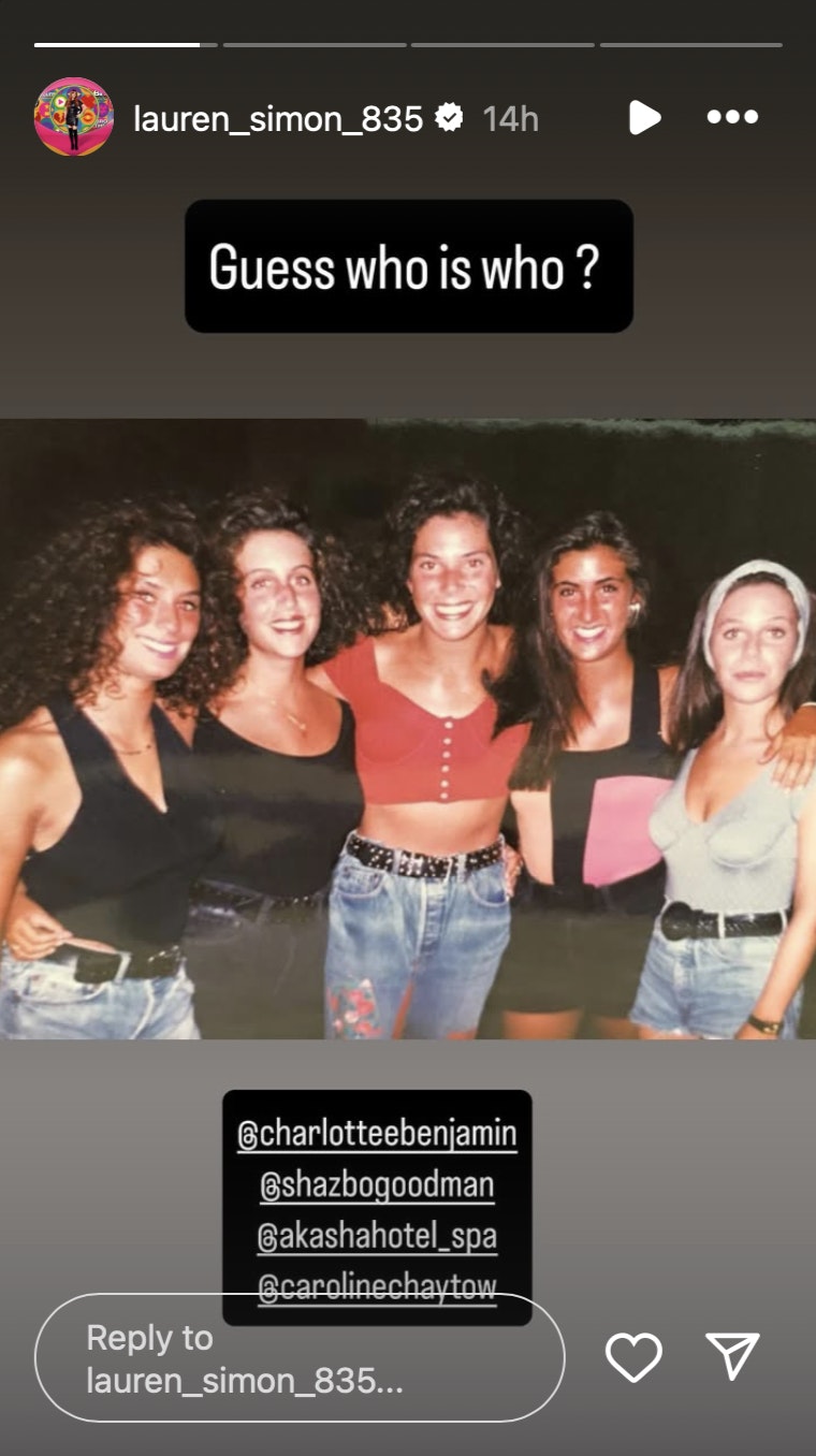 lauren simon instagram story