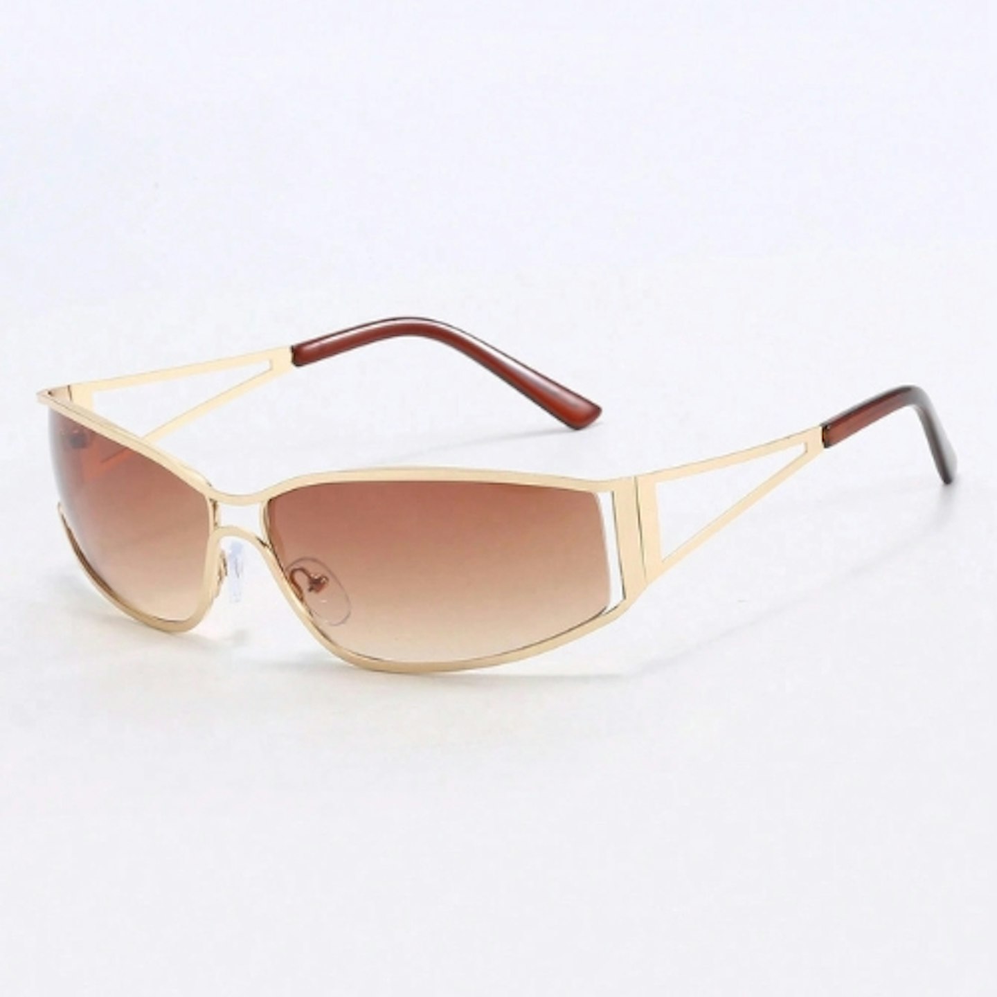 SHEIN Retro Y2K Hollow Chic Fashion Glasses For Women