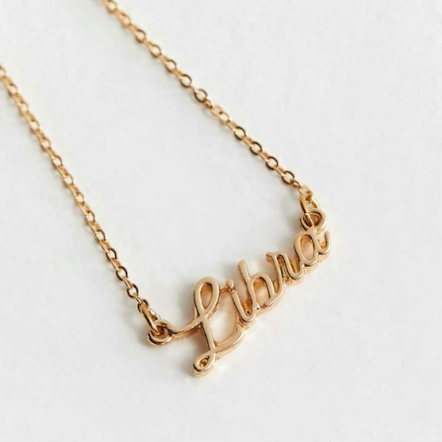 New Look Gold Libra Star Sign Necklace