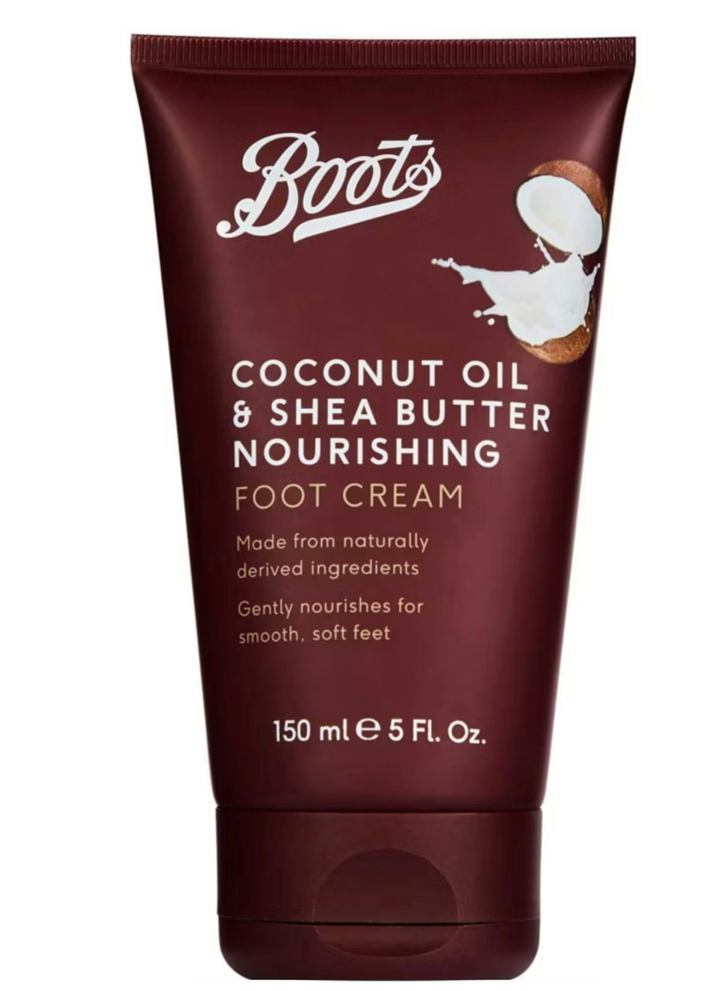 Boots coconut oil & shea butter nourishing foot cream