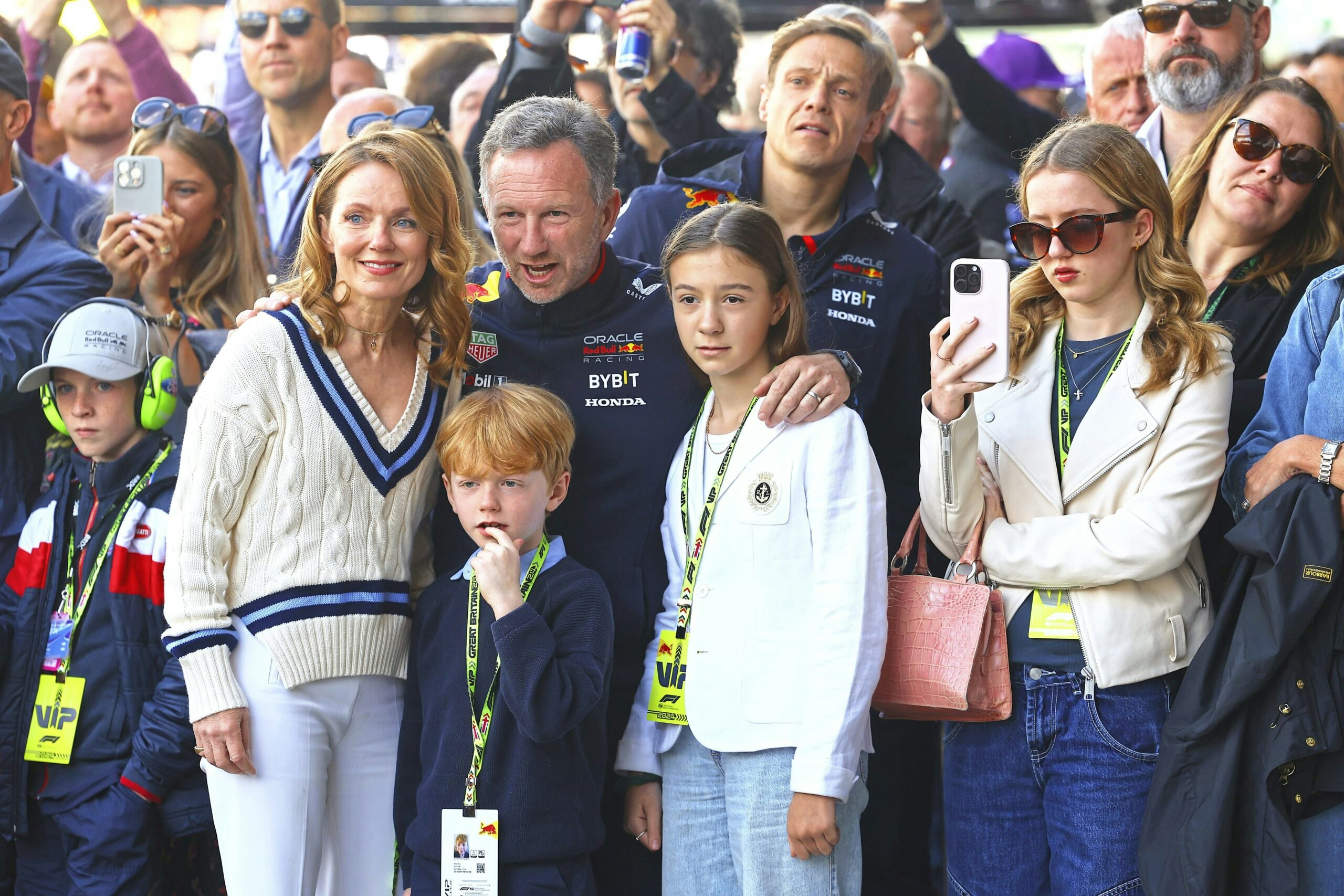 Geri, Christian and family