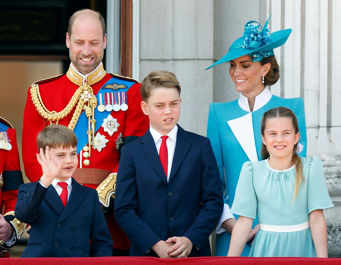 Kate with her family