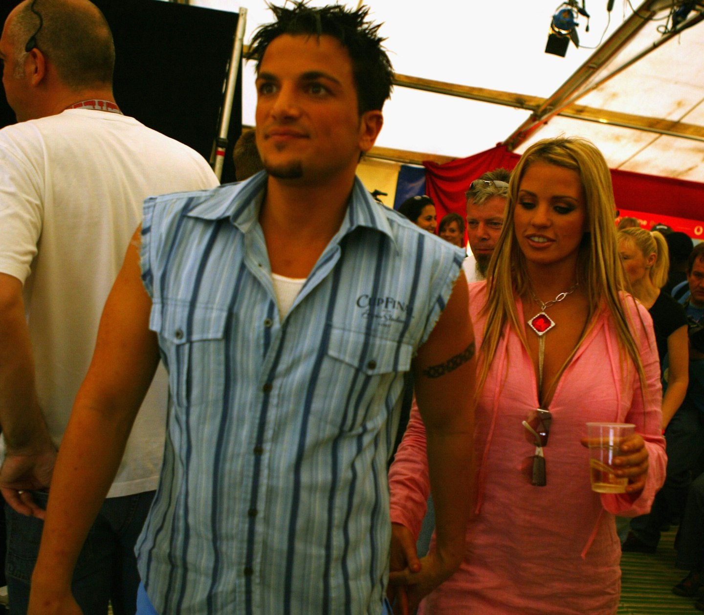 Peter and Katie in 2004