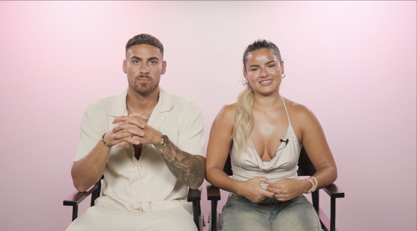 Love Island 2025's Ben Holbrough and Andrada Pop
