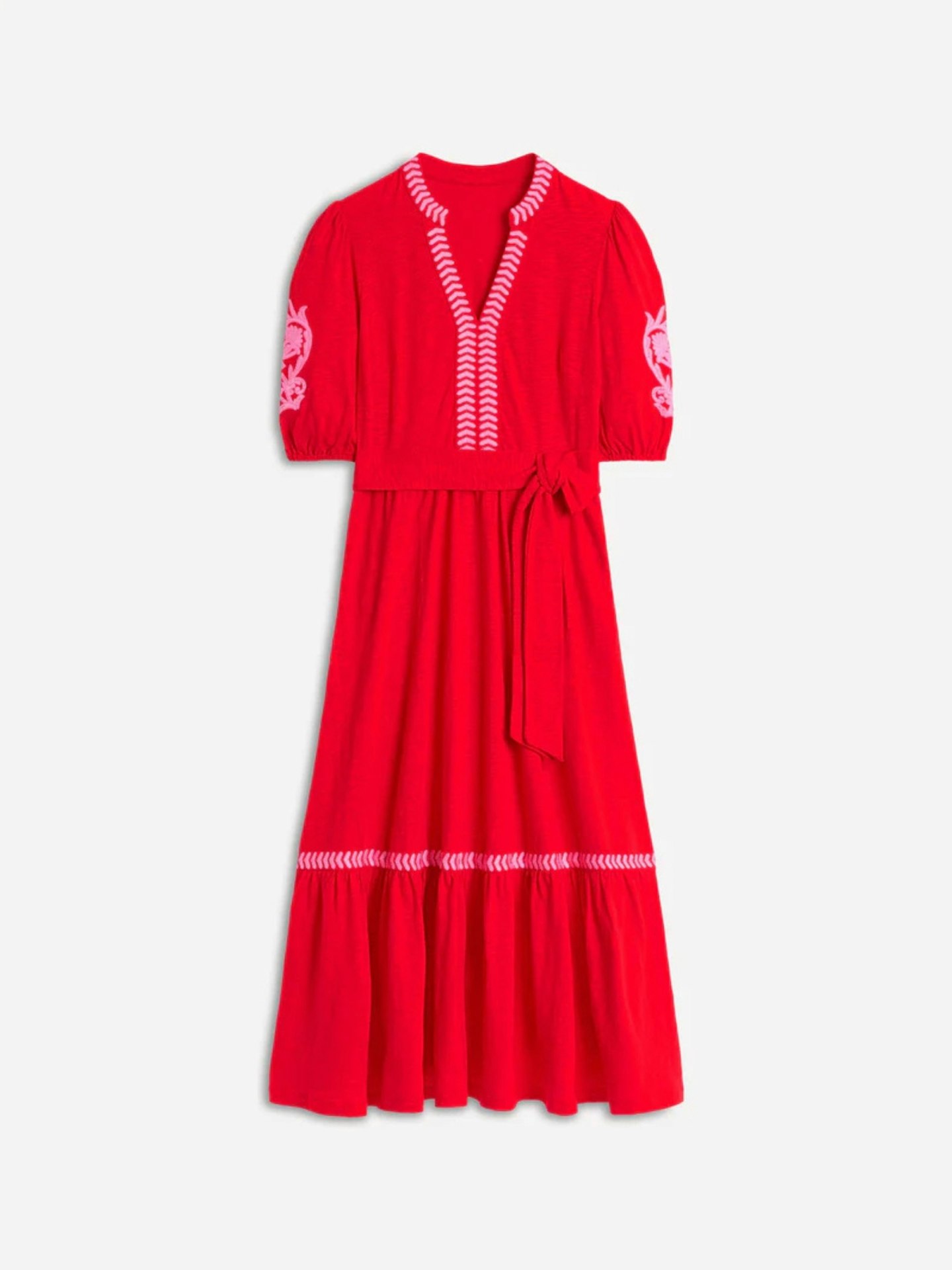 SHOP: Amara Embroidered Jersey Dress
