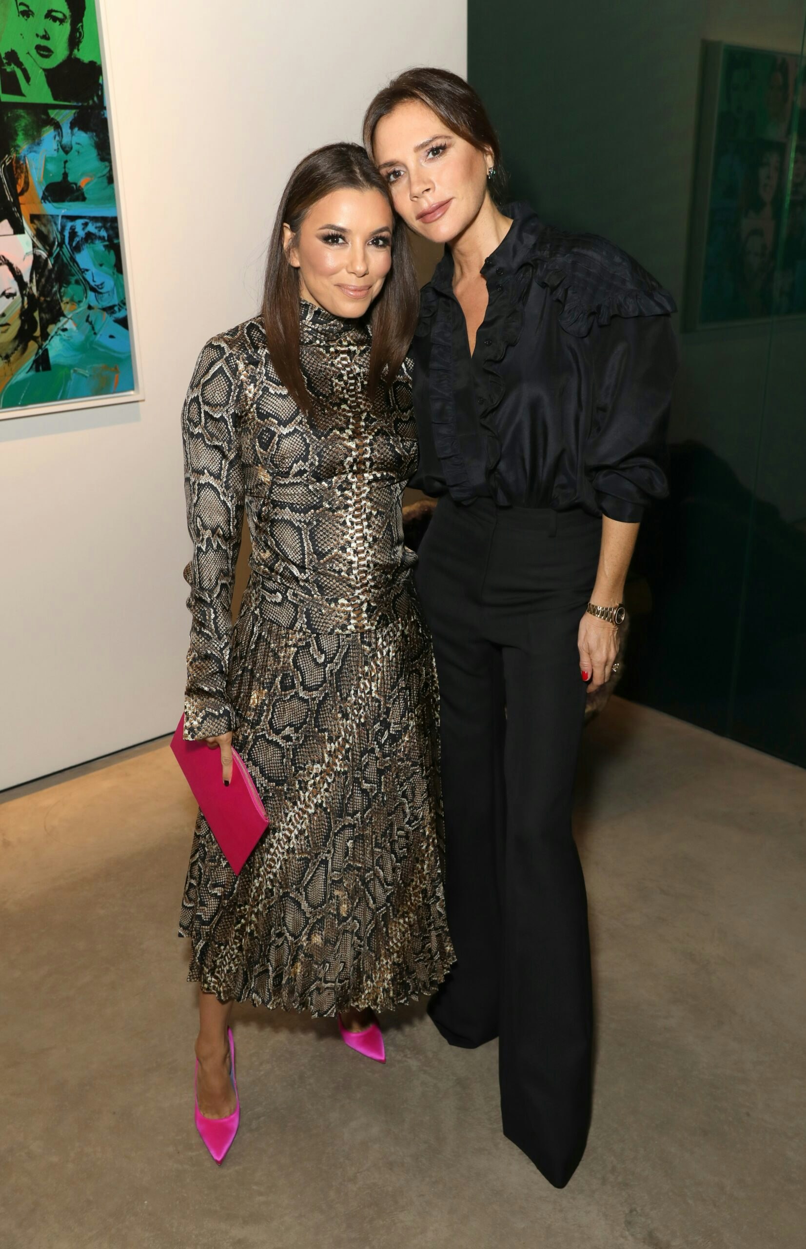 eva longoria victoria beckham