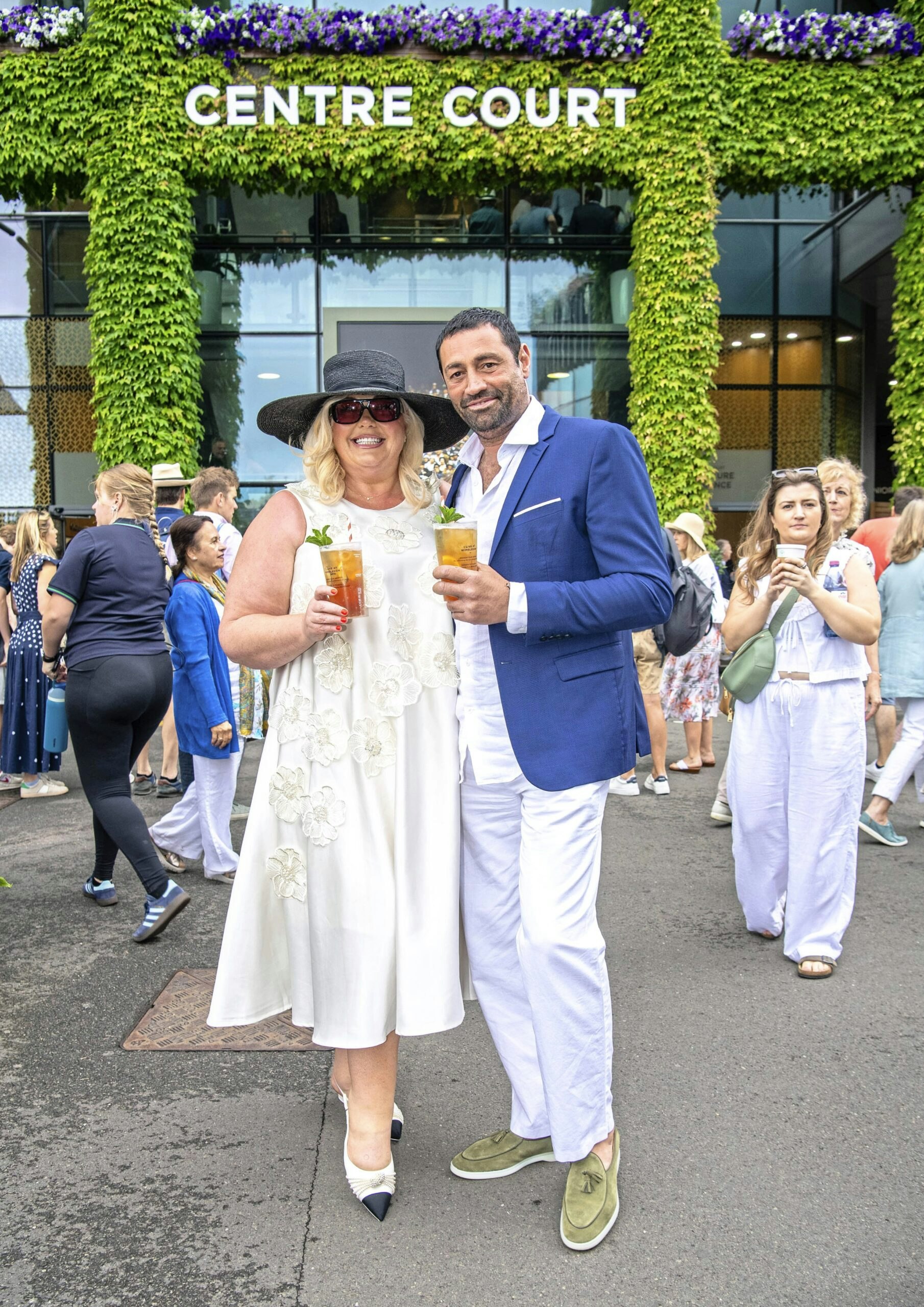 Gemma Collins and Rami Hawash