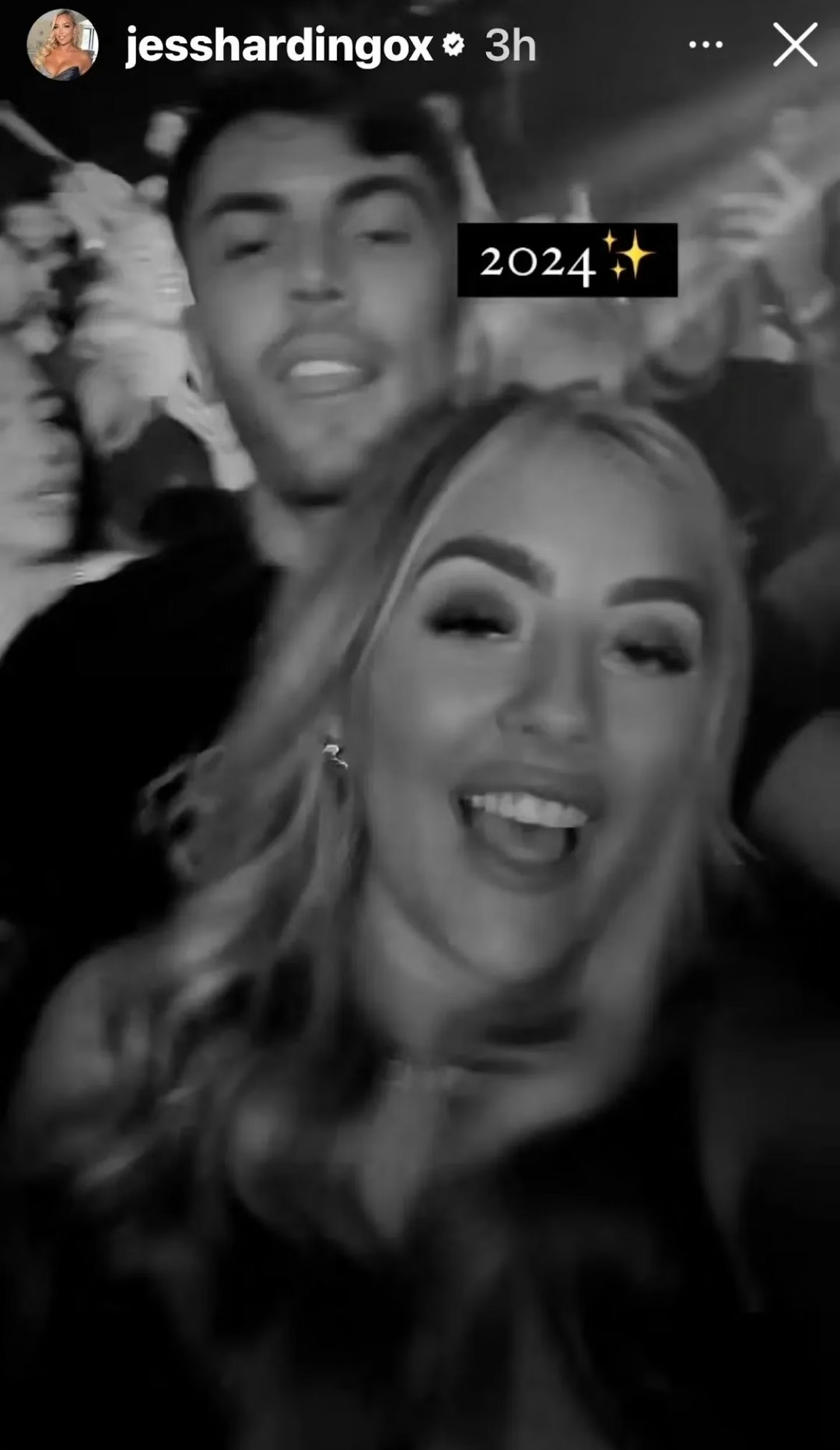 Jess Harding and boyfriend Ben