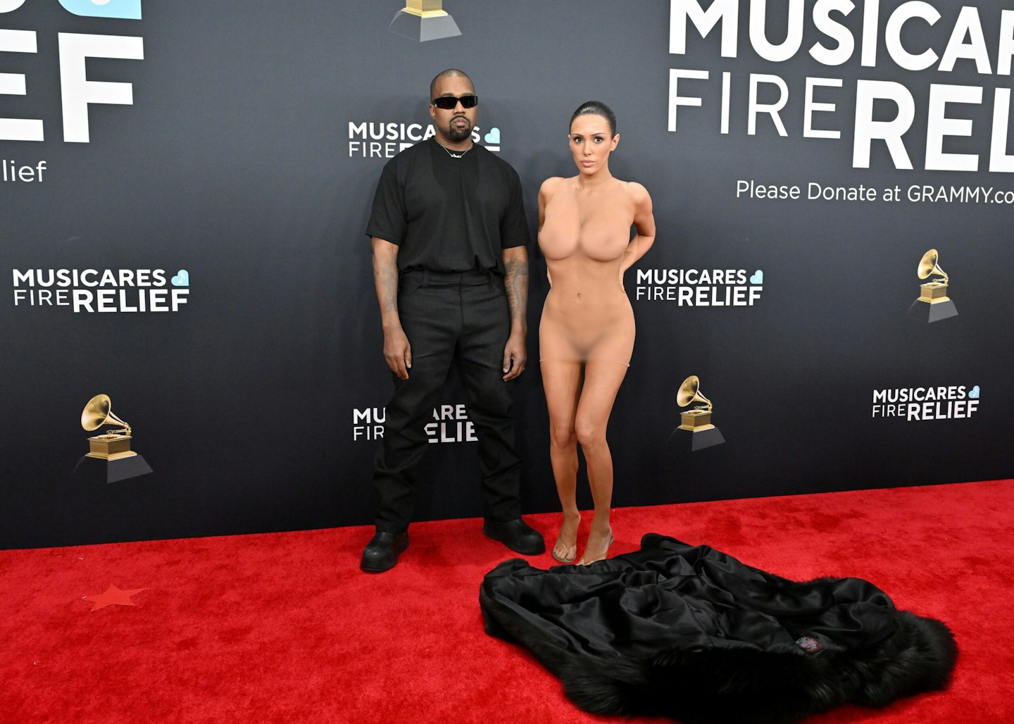 kanye west and bianca together