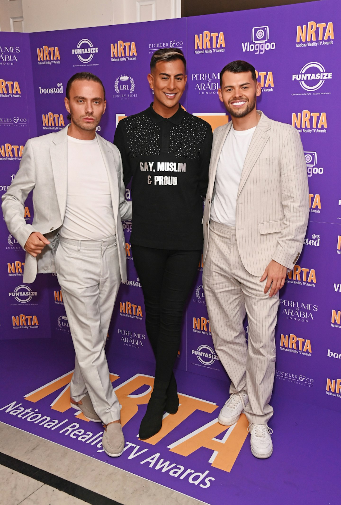 Freddie Bentley, Junaid Ahmed and Joe Blackman
