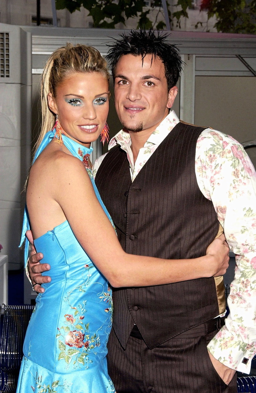 Katie Price and Peter Andre