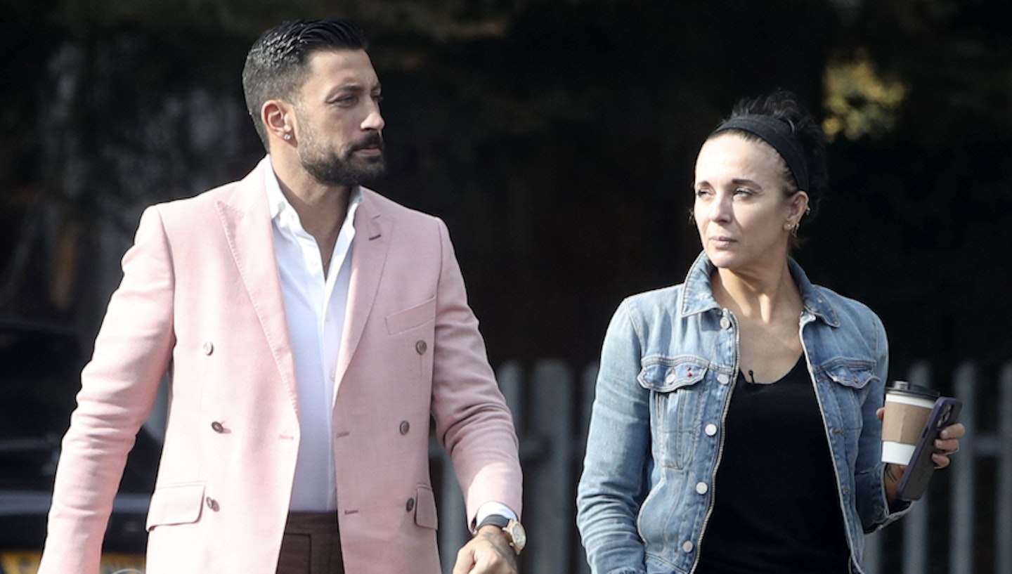 Amanda Abbington and Giovanni Pernice