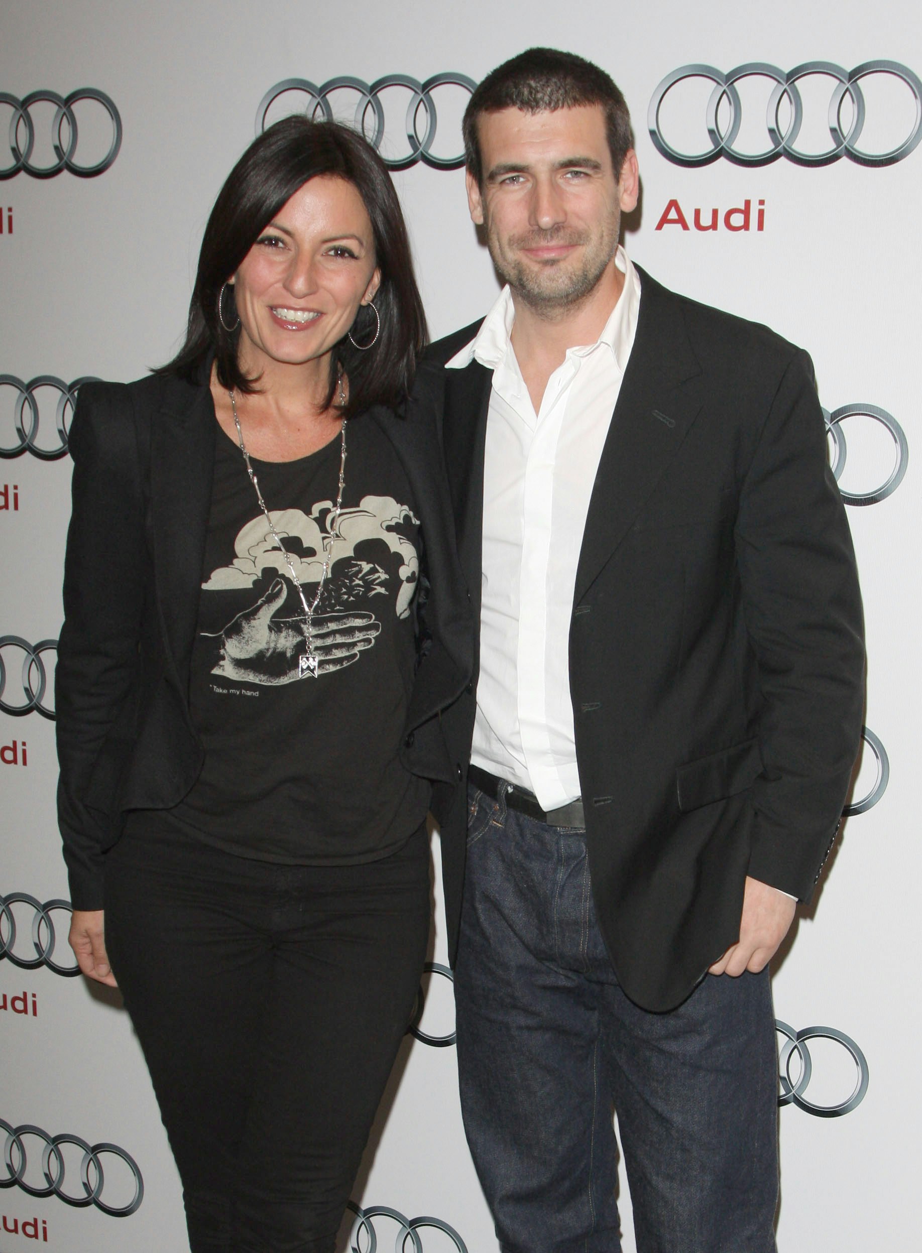 Davina and ex-husband Matthew Robertson