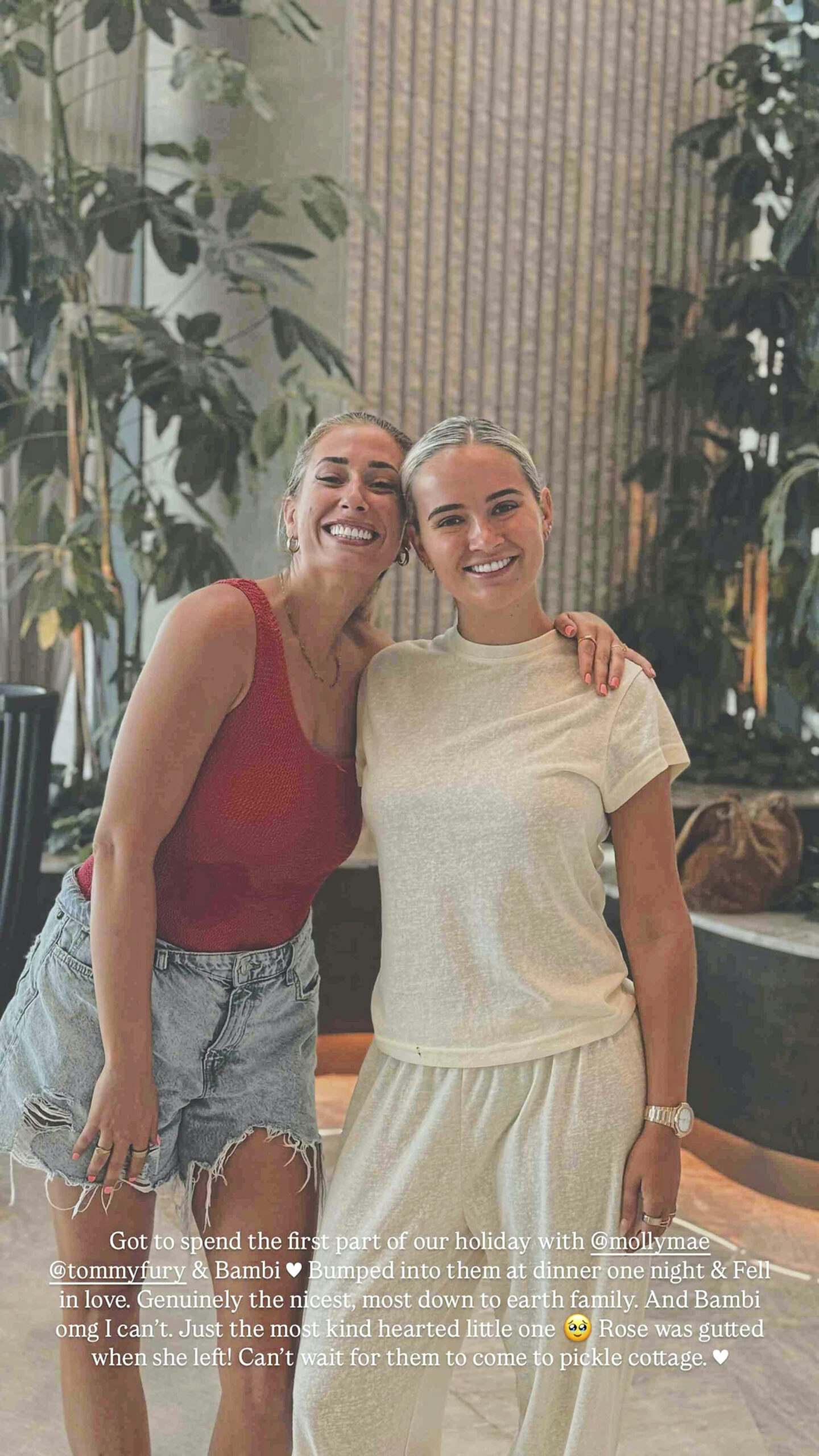 molly mae and stacey solomon together