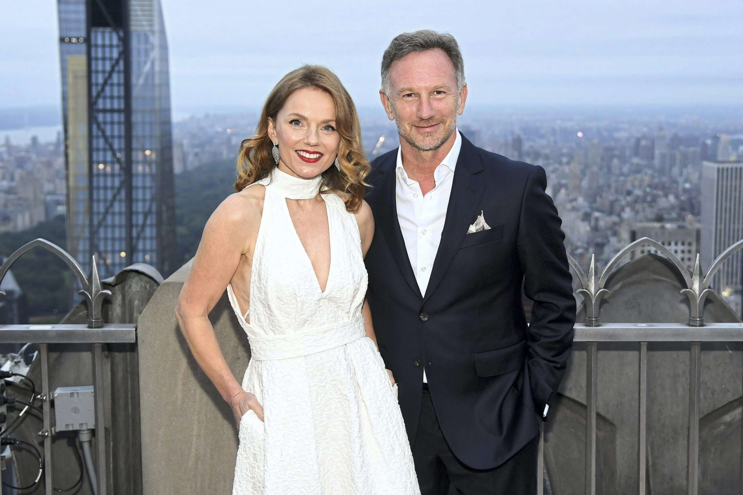 geri halliwell and christian horner