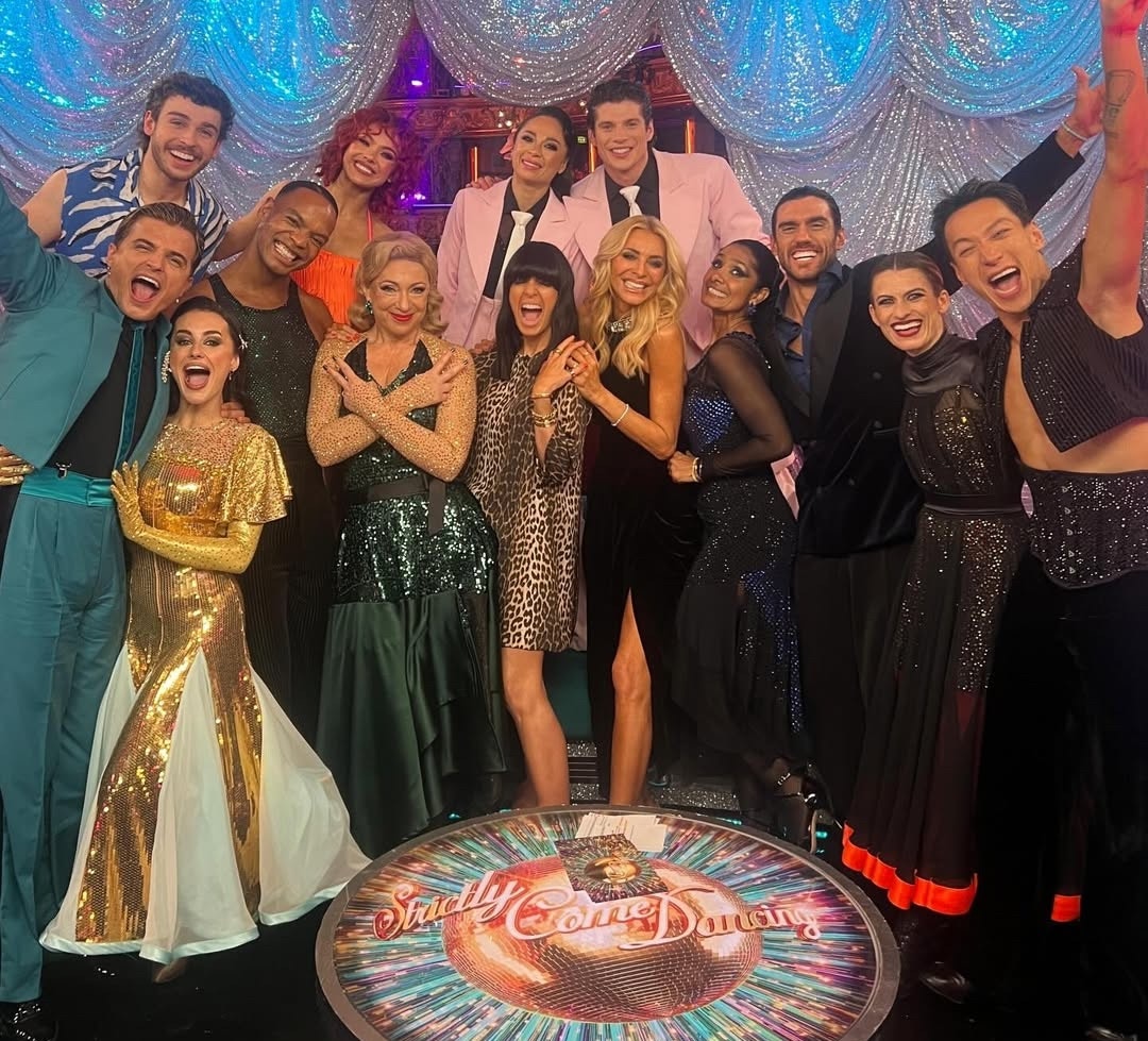 Claudia leopard print with dancers