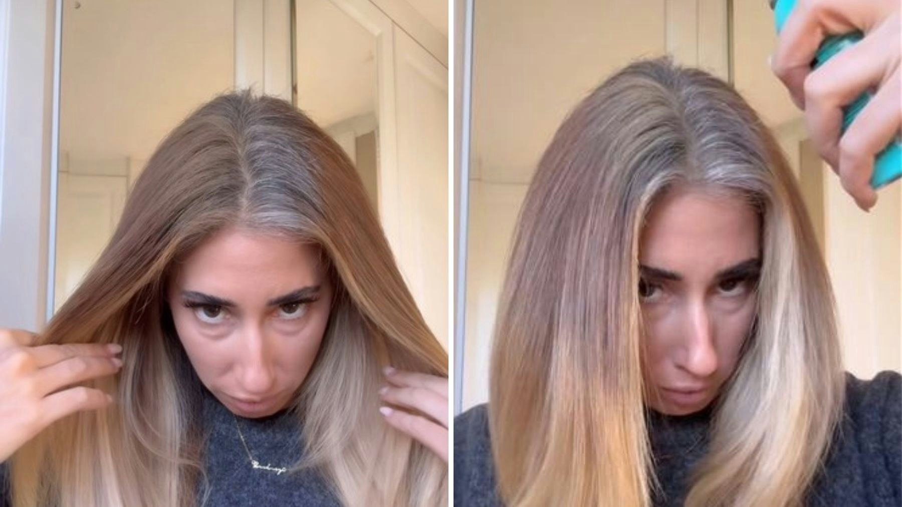 Stacey Solomon root spray