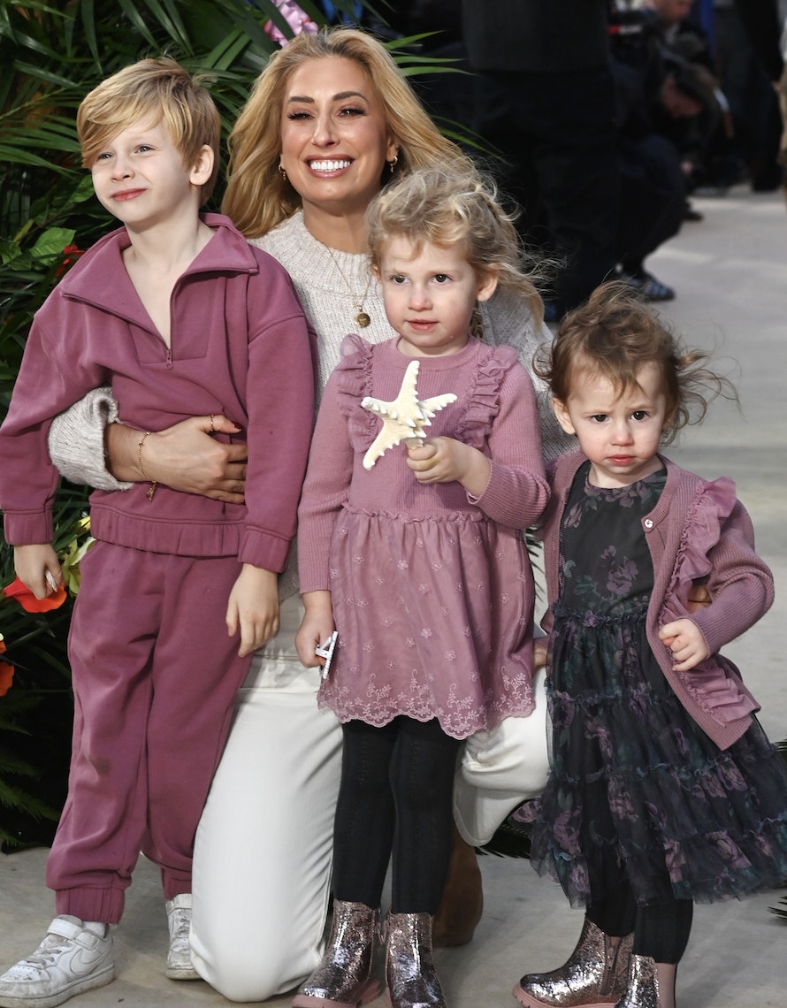 Stacey Solomon and kids