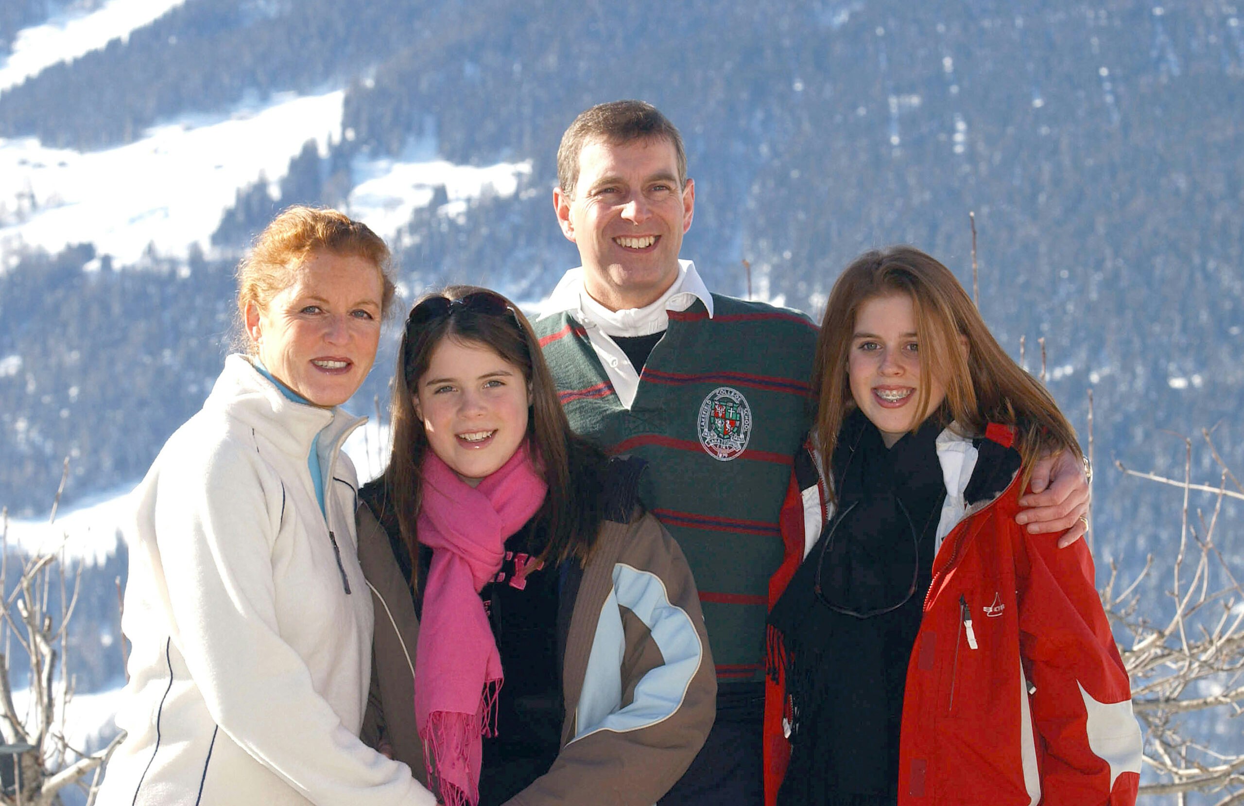 The Yorks in happier times