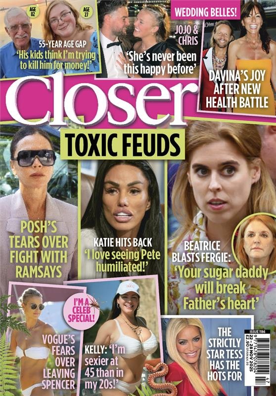 GET THE BEST CELEB INTERVIEWS IN CLOSER MAGAZINE EACH WEEK