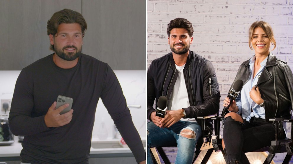 Edgar Ini Dan Dan Edgar filming with shaggy blond amid Chloe Lewis romance