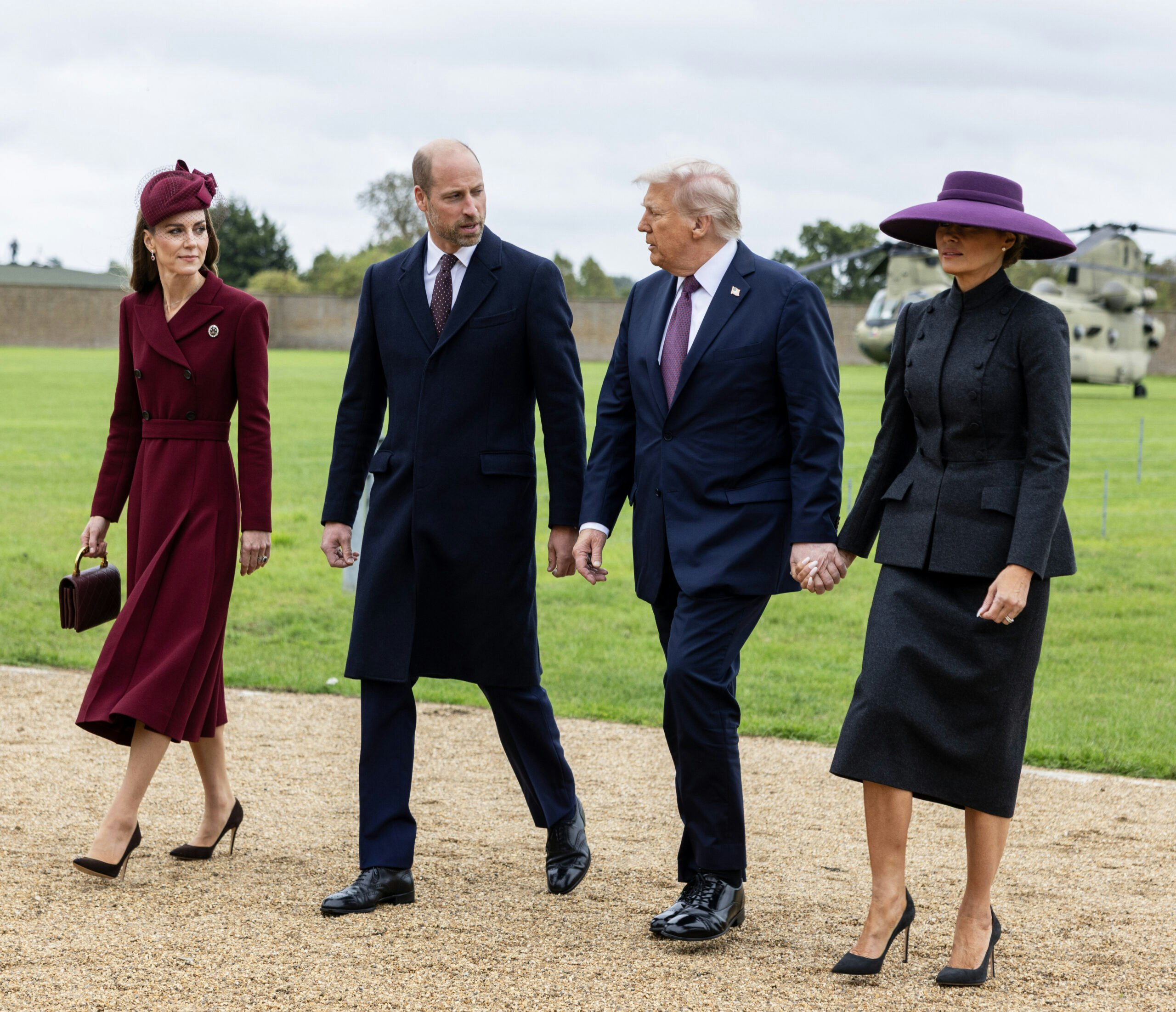 kate prince william donald trump melania