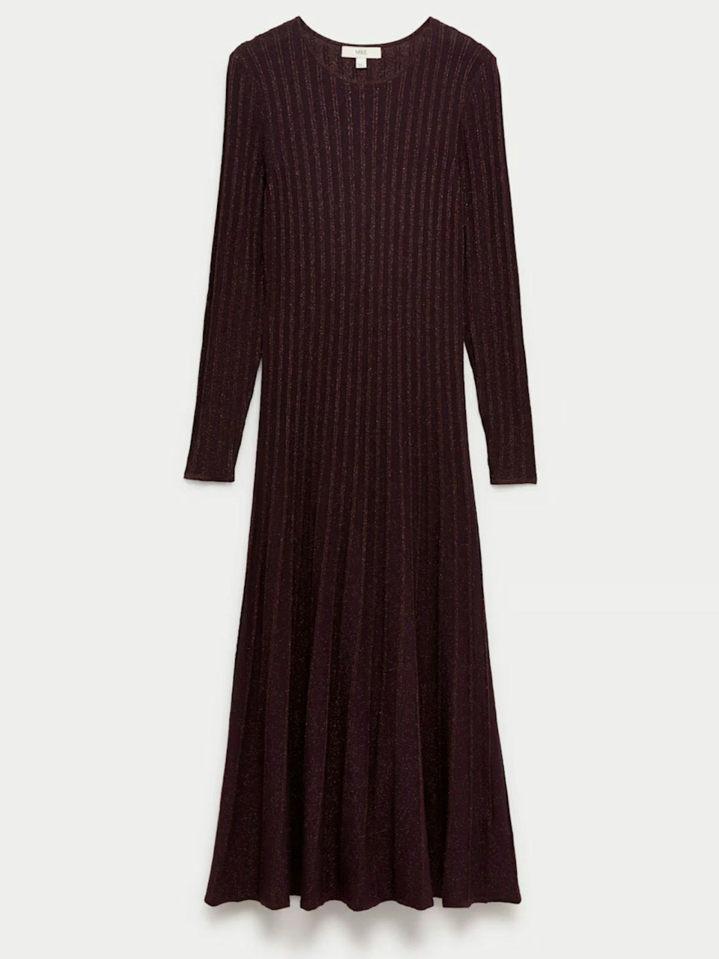 averil knit dress The Averie Polo Rib Sweater Dress main image 1