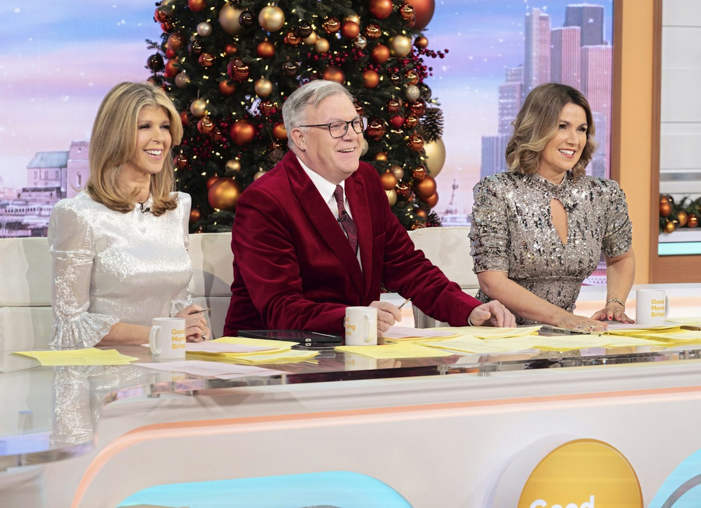 kate garraway, susanna reid, ed balls