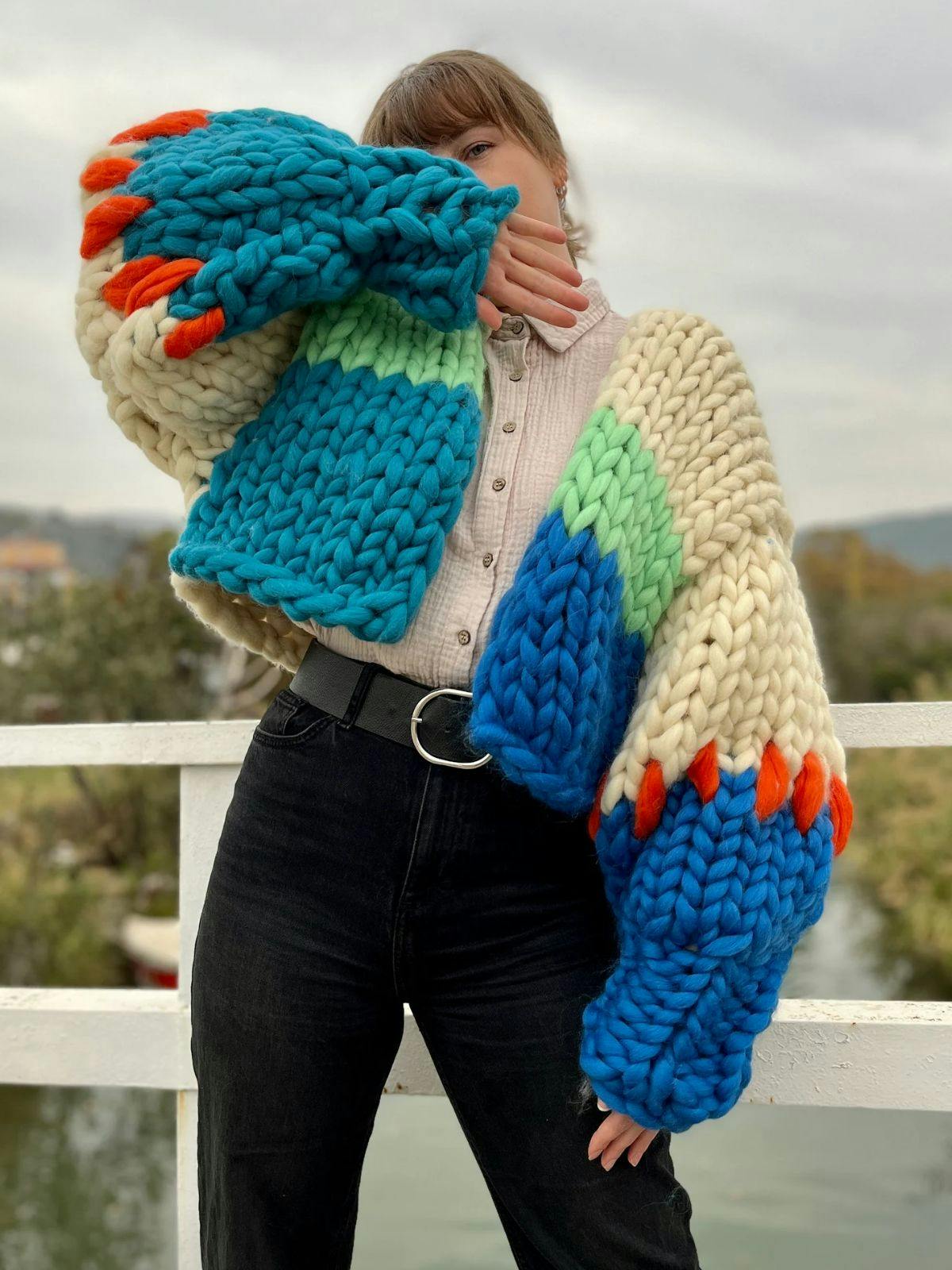 Where To Shop Jade's Colourful Cardigan From The Traitors