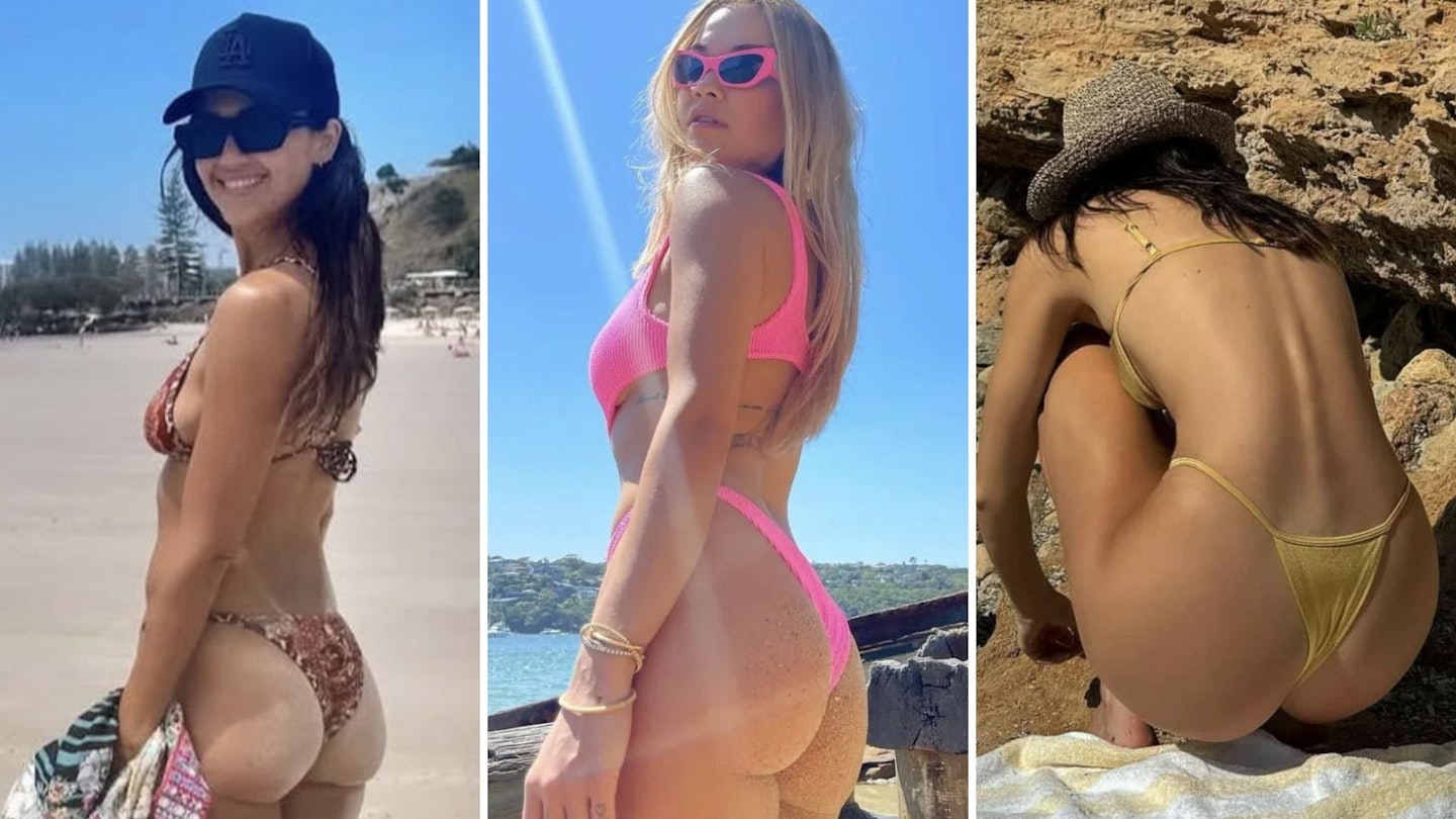 10 sexy celebrities show off their beach bums - and wow 10 sexy celebrities show off their beach bums - and wow